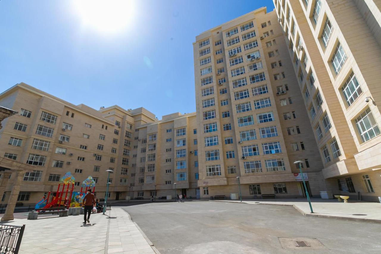 В Promenade Expo Квартира С Романтическим Видом Astana Ngoại thất bức ảnh